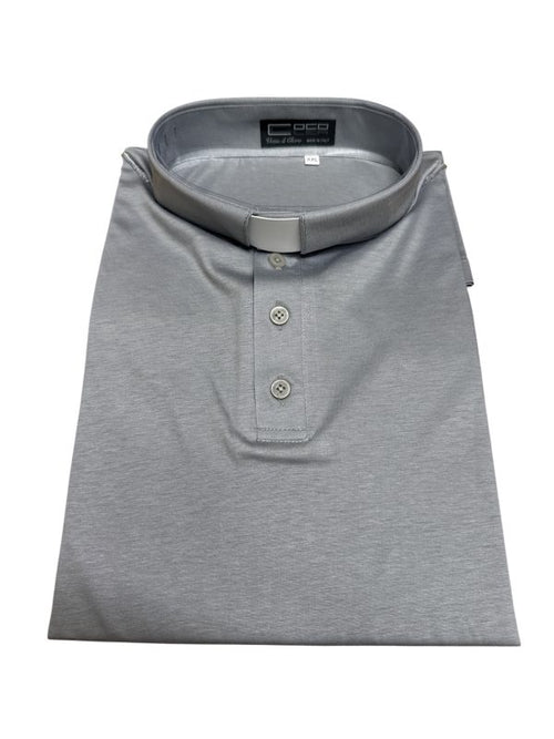 Maglia collo clergy per sacerdote Filo di Scozia